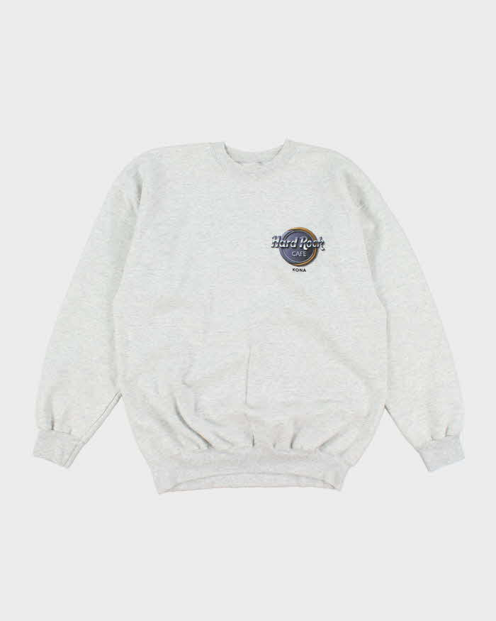Vintage 90's Hard Rock Cafe Kona Graphic Print Sweatshirt - L