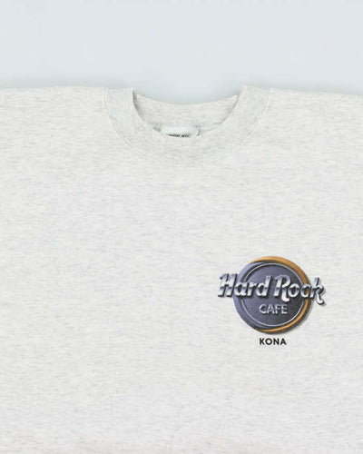 Vintage 90's Hard Rock Cafe Kona Graphic Print Sweatshirt - L