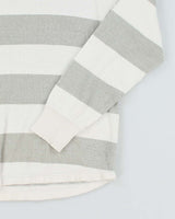 Vintage 2000's Volcom Striped Waffle Sweatshirt - M