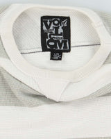 Vintage 2000's Volcom Striped Waffle Sweatshirt - M