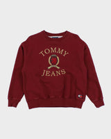 Vintage 90's Tommy Hilfiger Embroidered Sweatshirt - S