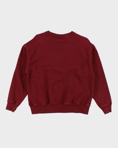 Vintage 90's Tommy Hilfiger Embroidered Sweatshirt - S