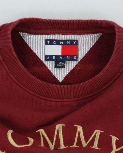 Vintage 90's Tommy Hilfiger Embroidered Sweatshirt - S