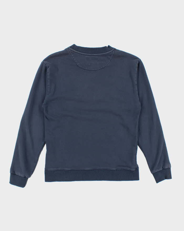 Vintage Y2K Burberry Embroidered Crest Logo Sweatshirt - S