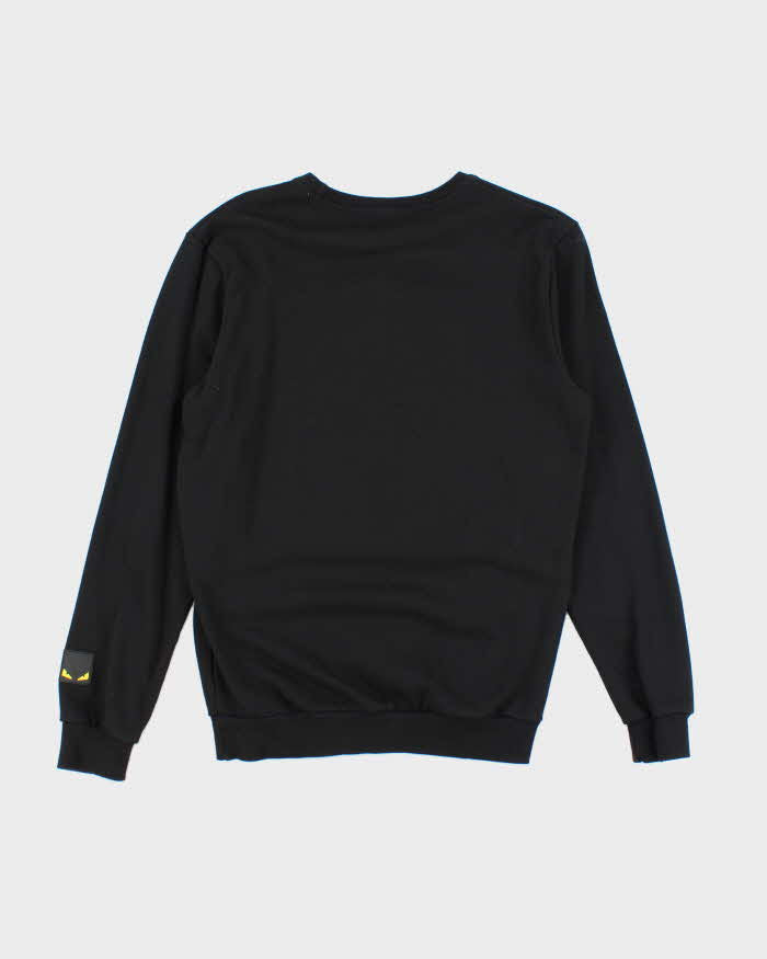 Vintage Y2K Fendi Textured Logo Sweatshirt - XL