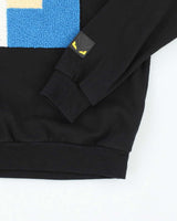 Vintage Y2K Fendi Textured Logo Sweatshirt - XL