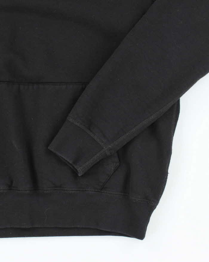 Octobers Very Owns Embroidered Owl Logo Hoodie - M