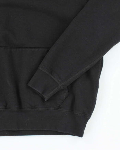 Octobers Very Owns Embroidered Owl Logo Hoodie - M