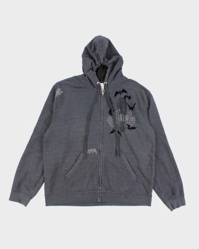 Vintage 2000's Disney Nightmare Before Christmas Zip Up Hoodie - XL