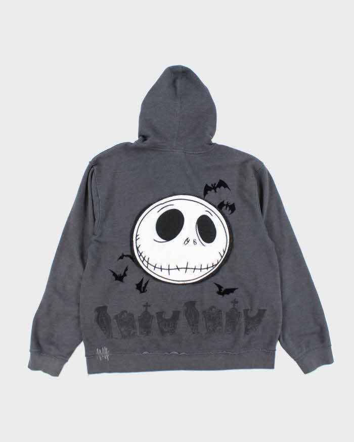 Vintage 2000's Disney Nightmare Before Christmas Zip Up Hoodie - XL