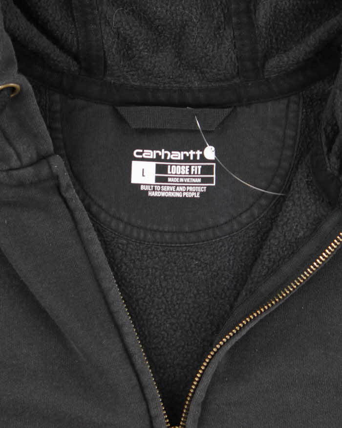 Vintage 2000's Carhartt Heavyweight Zip Up Hoodie - L