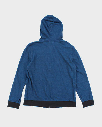 Vintage Y2K Armani Exchange Lightweight Zip Up Hoodie - L
