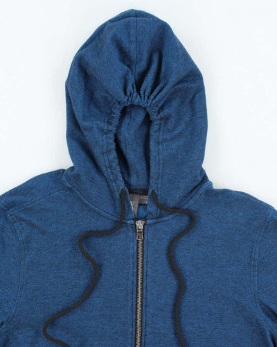 Vintage Y2K Armani Exchange Lightweight Zip Up Hoodie - L