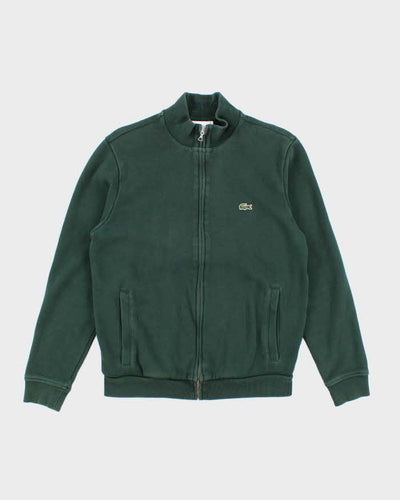 Vintage 2000's Lacoste Small Croc Full Zip Up Sweatshirt - M