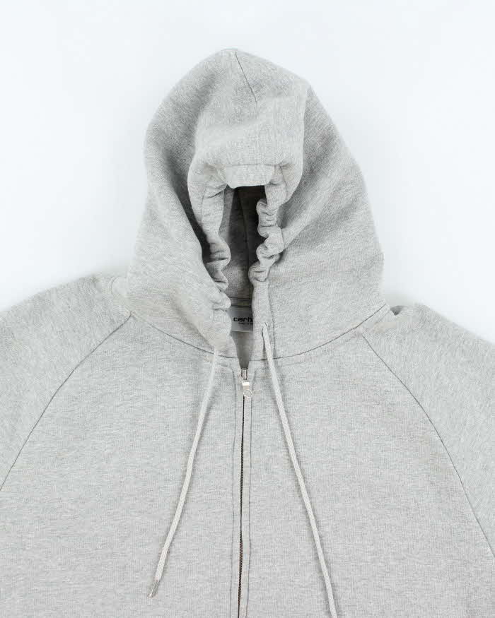 Carhartt WIP Chase Heavyweight Zip Up Hoodie - L