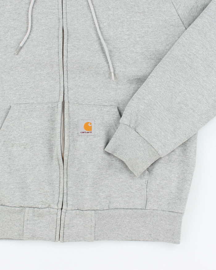 Carhartt WIP Chase Heavyweight Zip Up Hoodie - L