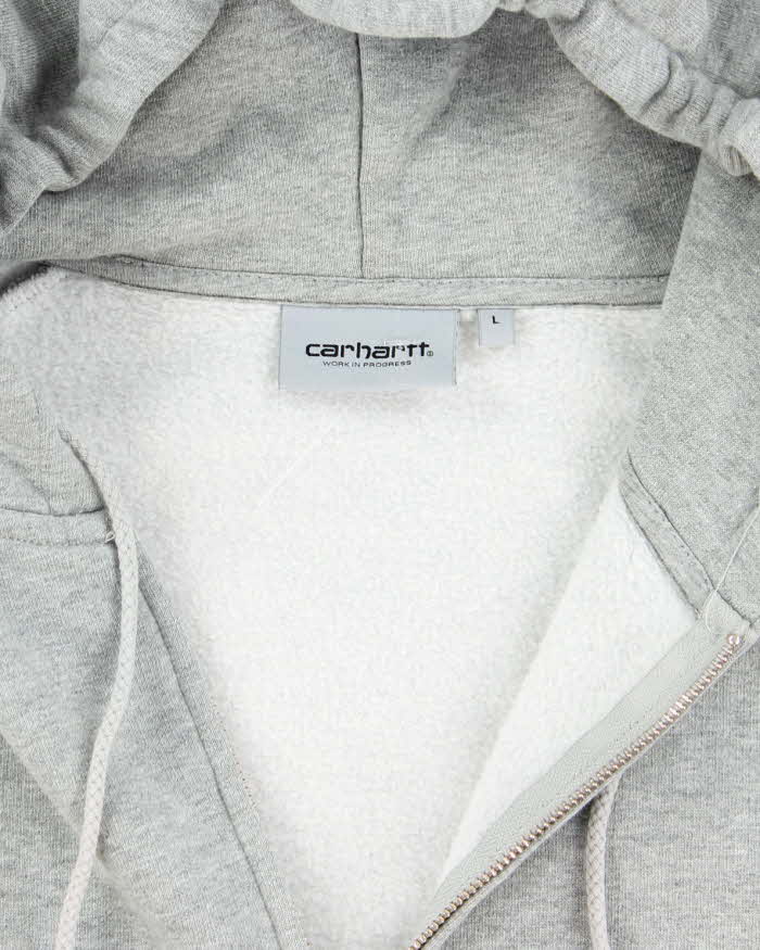 Carhartt WIP Chase Heavyweight Zip Up Hoodie - L