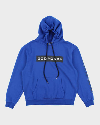 Vintage 2000's Zoo York Spell Out Lightweight Hoodie - XL