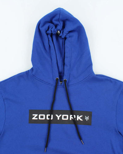 Vintage 2000's Zoo York Spell Out Lightweight Hoodie - XL