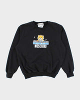 Vintage Y2K Moschino DJ Bear Graphic Sweatshirt - XXL