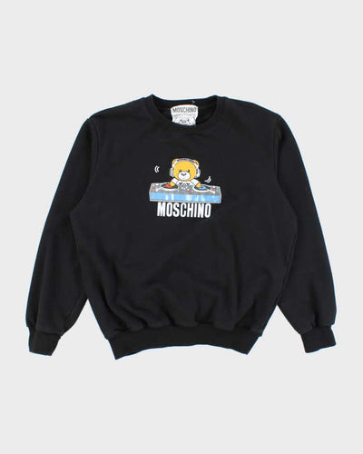 Vintage Y2K Moschino DJ Bear Graphic Sweatshirt - XXL
