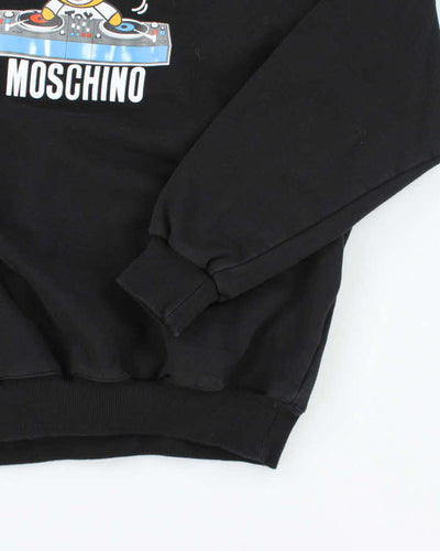 Vintage Y2K Moschino DJ Bear Graphic Sweatshirt - XXL