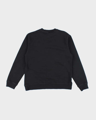 Kenzo Black Embroidered Sweatshirt - M