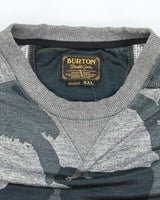 Vintage Burton Camouflage Sweatshirt - XXL