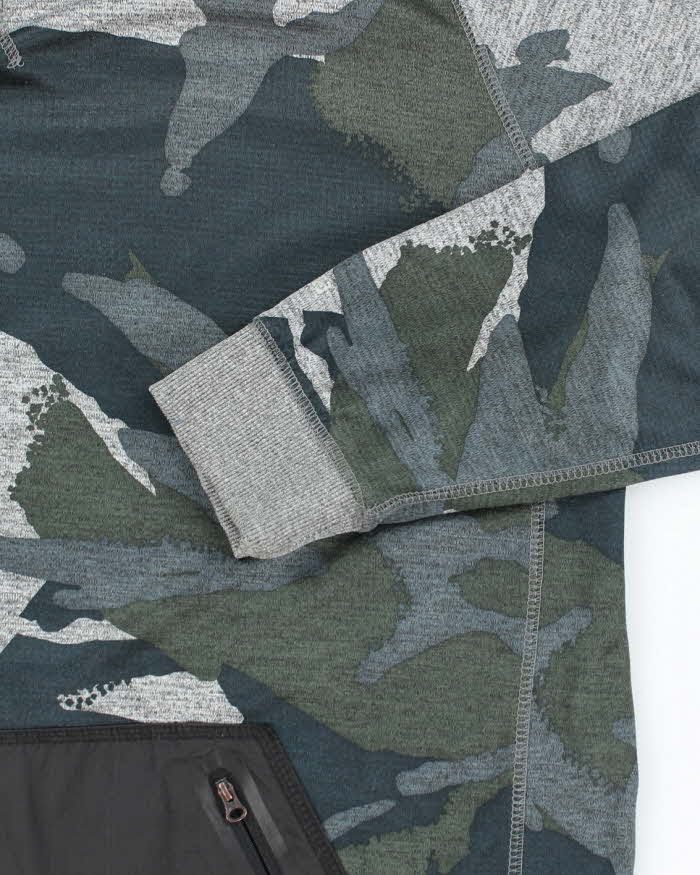 Vintage Burton Camouflage Sweatshirt - XXL