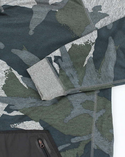 Vintage Burton Camouflage Sweatshirt - XXL