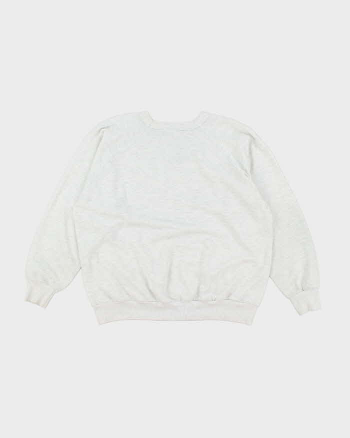 Vintage 90's Steam Train Graphic Print Sweatshirt - L