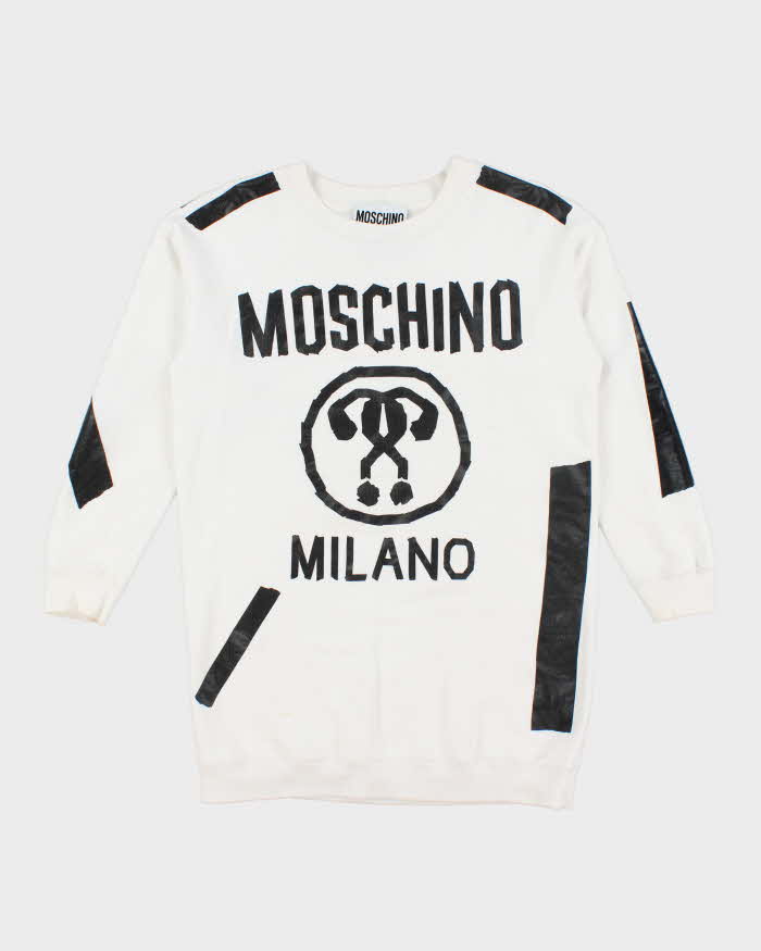 Vintage 2000's Moschino Oversized Big Graphic Sweatshirt - M