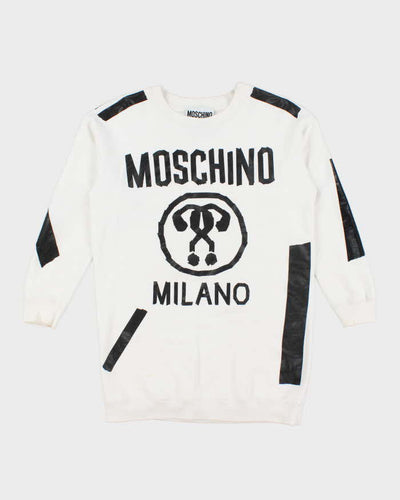 Vintage 2000's Moschino Oversized Big Graphic Sweatshirt - M