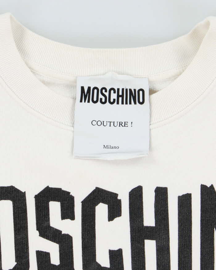 Vintage 2000's Moschino Oversized Big Graphic Sweatshirt - M