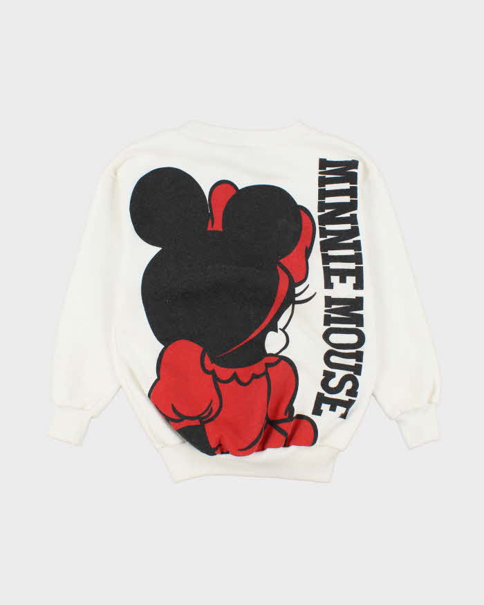 Vintage 90's Disney Minnie Mouse Big Graphic Sweatshirt - S