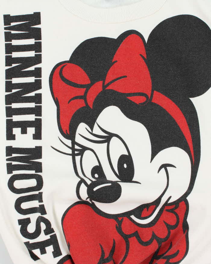 Vintage 90's Disney Minnie Mouse Big Graphic Sweatshirt - S