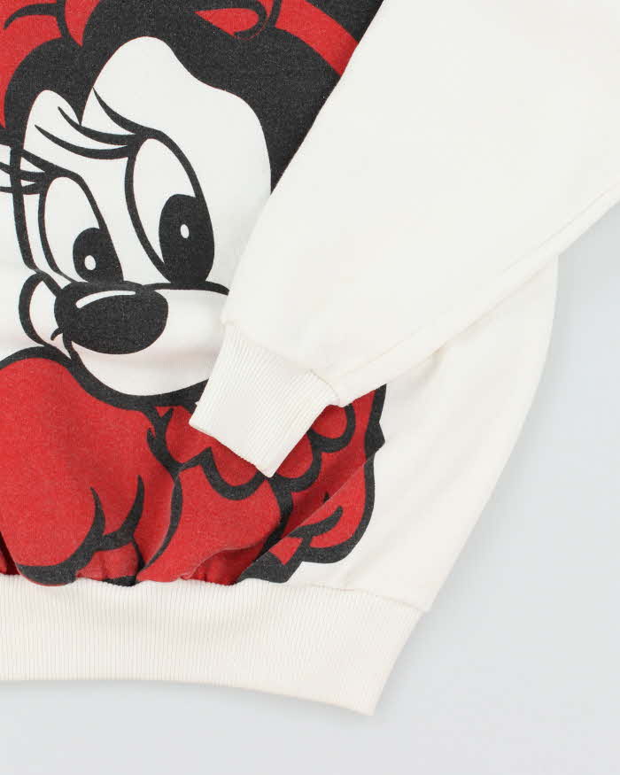 Vintage 90's Disney Minnie Mouse Big Graphic Sweatshirt - S