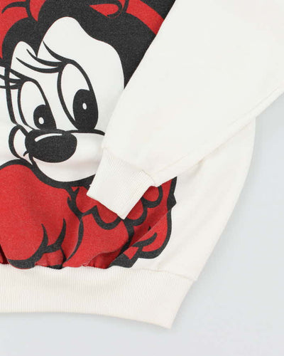 Vintage 90's Disney Minnie Mouse Big Graphic Sweatshirt - S