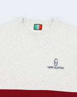 Vintage 1990's Gianni Valentino Embroidered Sweatshirt - L
