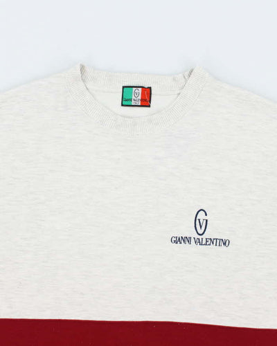 Vintage 1990's Gianni Valentino Embroidered Sweatshirt - L