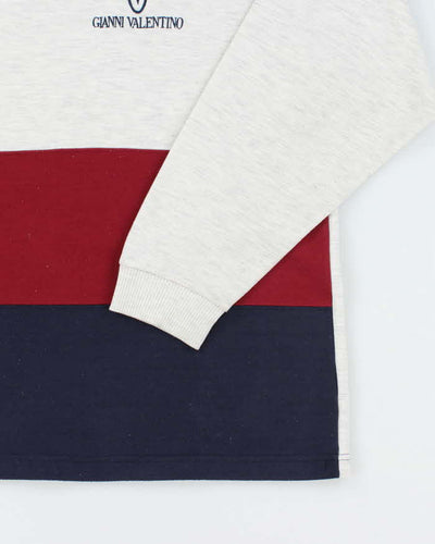 Vintage 1990's Gianni Valentino Embroidered Sweatshirt - L