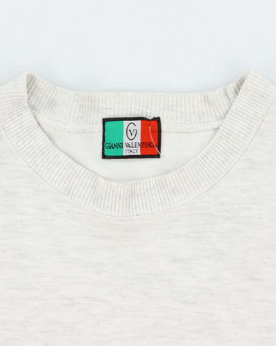 Vintage 1990's Gianni Valentino Embroidered Sweatshirt - L