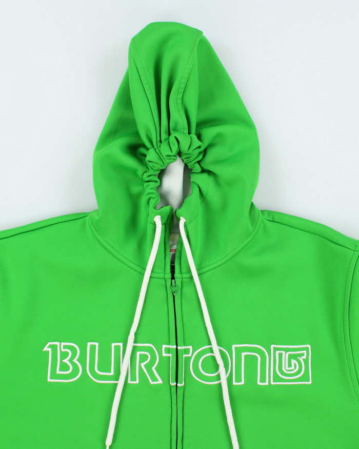Vintage 2000's Burton Snowboards Dry Ride Spell Out Hoodie - L
