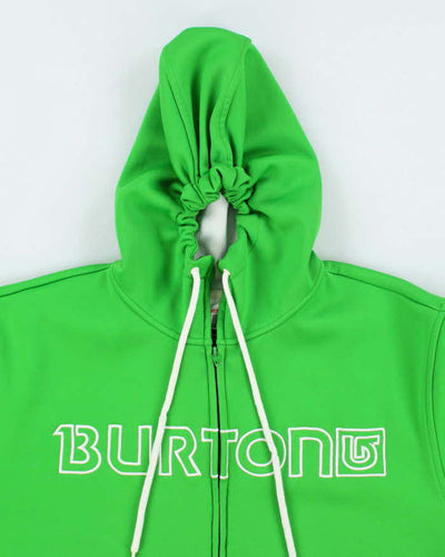 Vintage 2000's Burton Snowboards Dry Ride Spell Out Hoodie - L