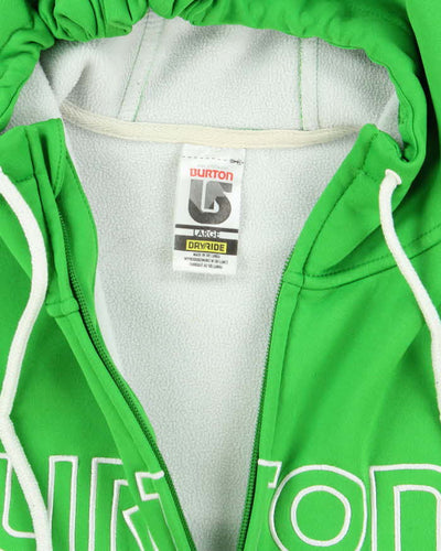 Vintage 2000's Burton Snowboards Dry Ride Spell Out Hoodie - L