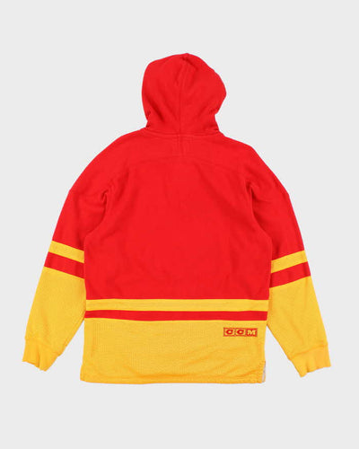 Vintage 90's CCM Calgary Flames Oversized Sports Hoodie - M