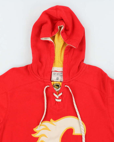Vintage 90's CCM Calgary Flames Oversized Sports Hoodie - M