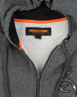 Vintage Y2K Real Tree Oversized Zip Up Hoodie - XXL