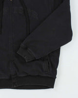 Vintage Tommy Hilfiger Heavyweight Lined Zip Up Hoodie - L