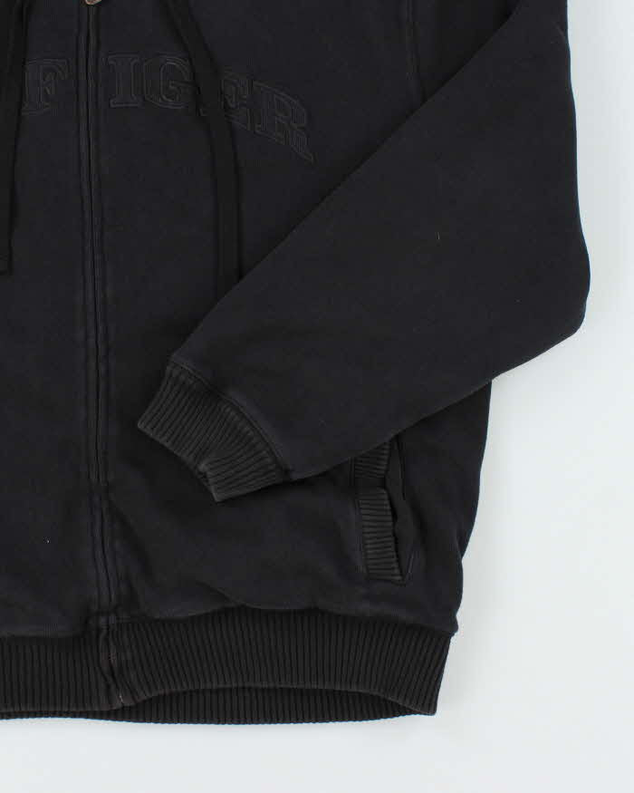 Vintage Tommy Hilfiger Heavyweight Lined Zip Up Hoodie - L